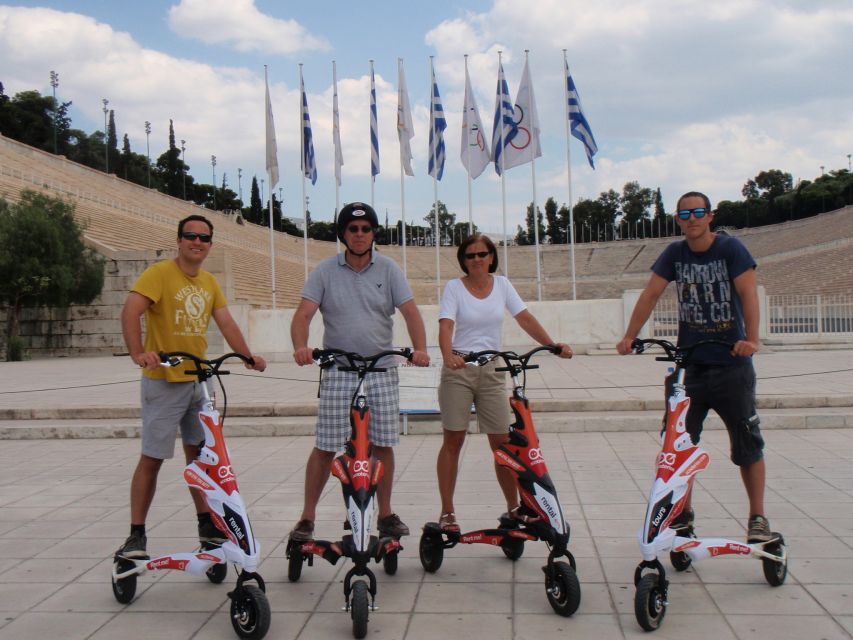 Athens Highlights by Electric Trikke Bike - Hadrian’s Arch and the Temple of Olympian Zeus
