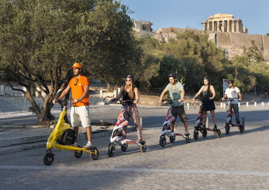 Athens Highlights by Electric Trikke Bike - The Panathenaic Stadium and Zappeion Hall