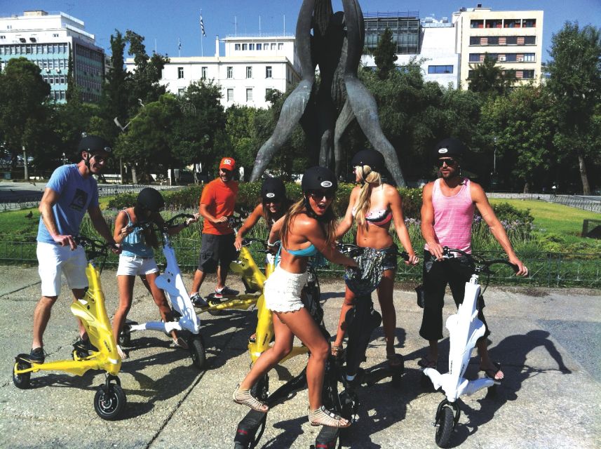 Athens Highlights by Electric Trikke Bike - Hadrian’s Library, the Roman Agora, and the Tower of Winds