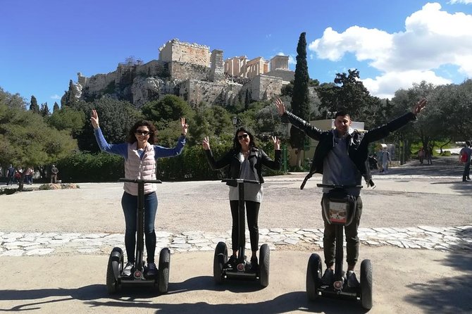 Athens Highlights Segway tour - Learning to ride with Yota