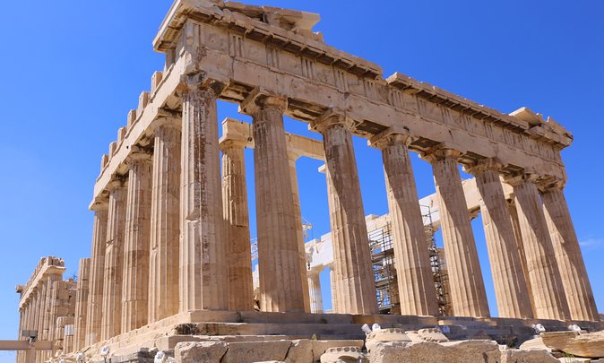 Athens Highlights & Sounio Temple of Poseidon Full Day Private Tour - Ancient Athens beyond the hill