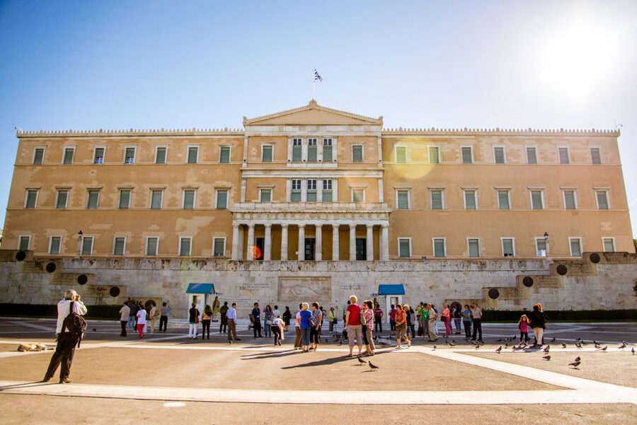 Athens: Highlights Walking Tour Tickets Not Included - From Parliament to the changing of the guards