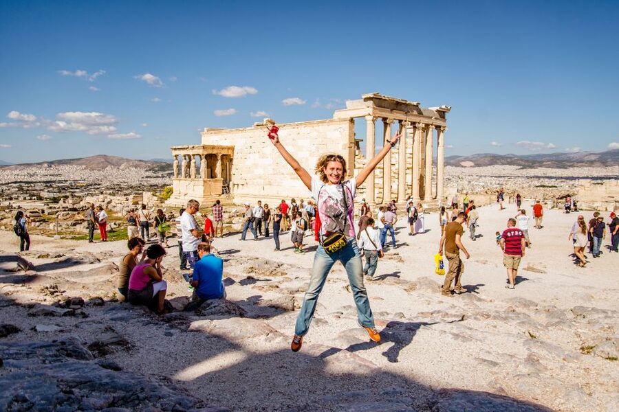 Athens: Highlights Walking Tour Tickets Not Included - Inside the Acropolis story