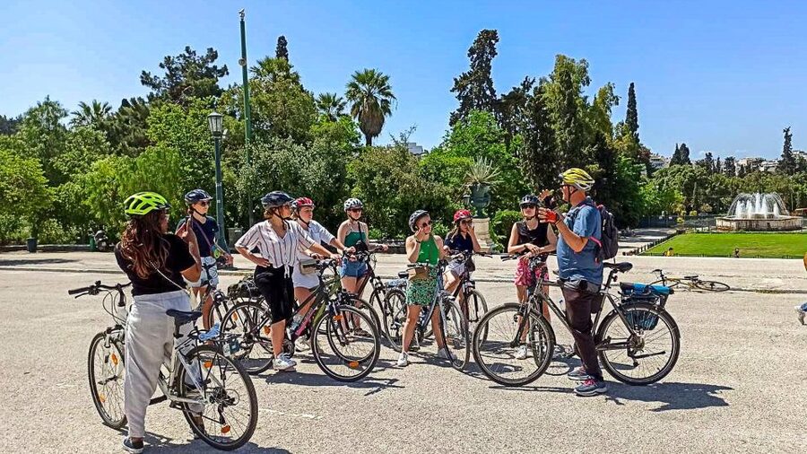 Athens Historical Center: Explore by Bike - The Acropolis area and the walk to Pnyka