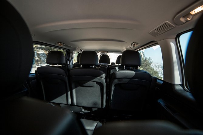 Athens hotels to Piraeus port Private departure transfer - What the price means for different groups