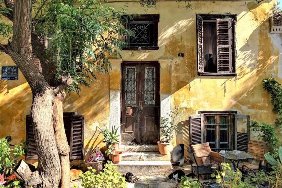 Athens Instagram Tour: The Most Scenic Spots - Zappio District: colonnades, paths, and breathing room