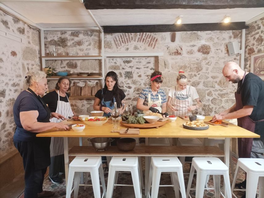 Athens: Kerameikos Stone House Cooking Class - Six dishes, with everyone working