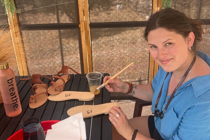 Athens Make Your Own Greek Leather Sandals Workshop - What you take home at the end
