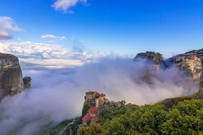 Athens: Meteora Monasteries, Caves & Coastal Stopovers with Lunch - The other three monasteries make the van circuit worthwhile