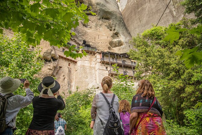 Athens: Meteora Monasteries, Caves & Coastal Stopovers with Lunch - Badovas caves add a more personal side of Meteora
