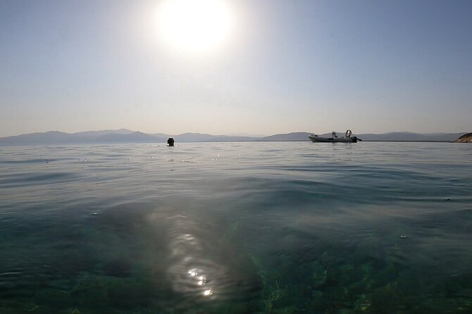 Athens, Nea Makri: Guided Small Group Snorkeling Boat Excursion - Leaving Nea Makri by speedboat