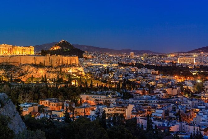 Athens Night Tour (up to 11 people) - Parliament and the evzones ceremony