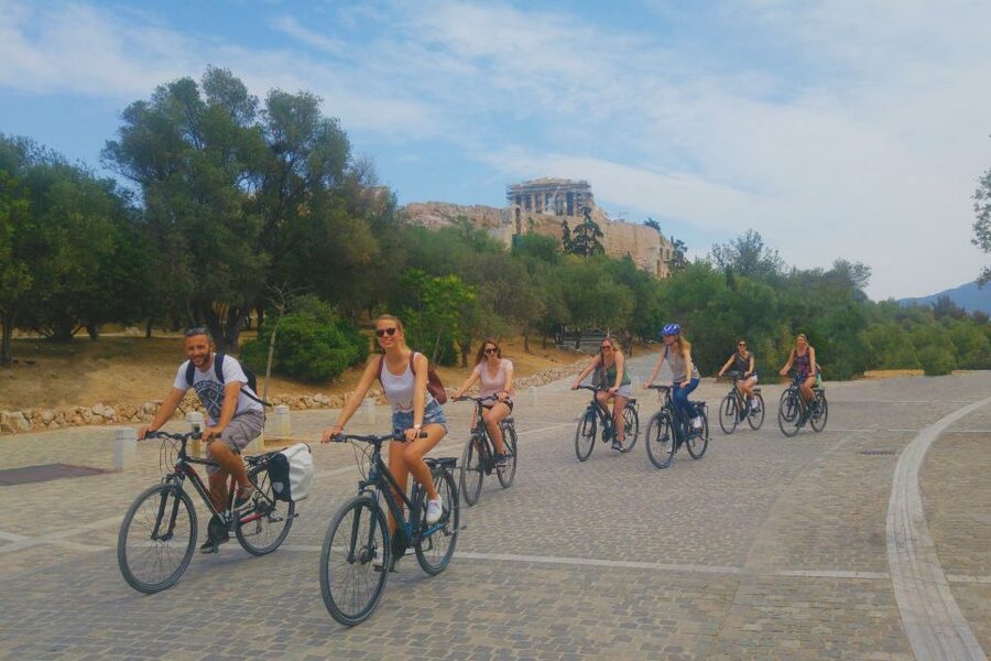 Athens: Old Town Highlights Guided E-Bike Tour - Why an e-bike works so well in Athens