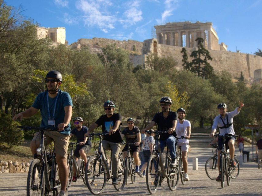 Athens: Old Town Highlights Guided E-Bike Tour - Meeting near the Acropolis metro station