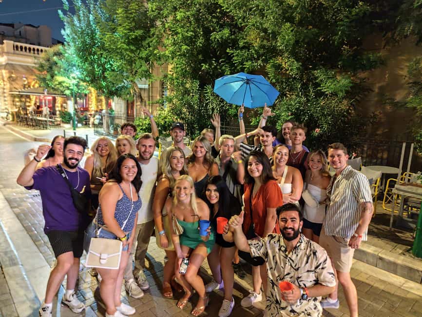 Athens Party Pub Crawl with Unlimited Drinks & Club Access - What to expect at the first bar