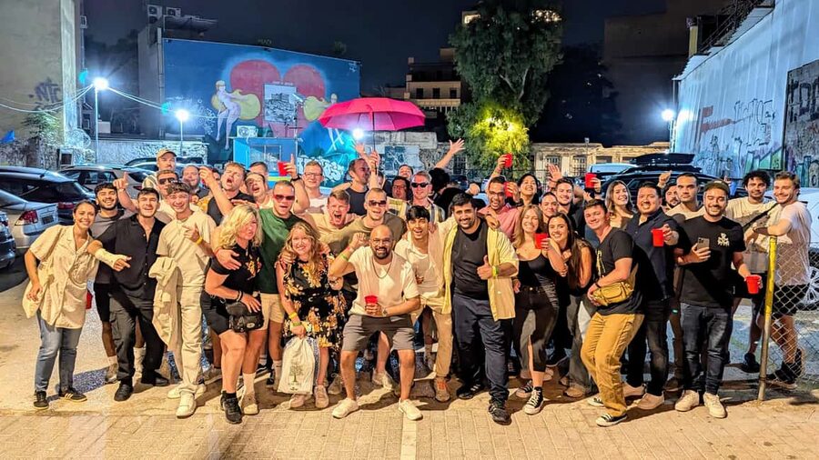 Athens Party Pub Crawl with Unlimited Drinks & Club Access - Finishing at a nightclub with entry covered