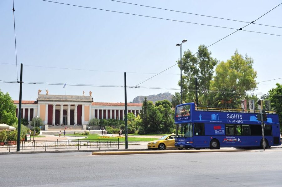 Athens, Piraeus, and Coastline: Blue Hop-On Hop-Off Bus - Four routes that tie Athens together