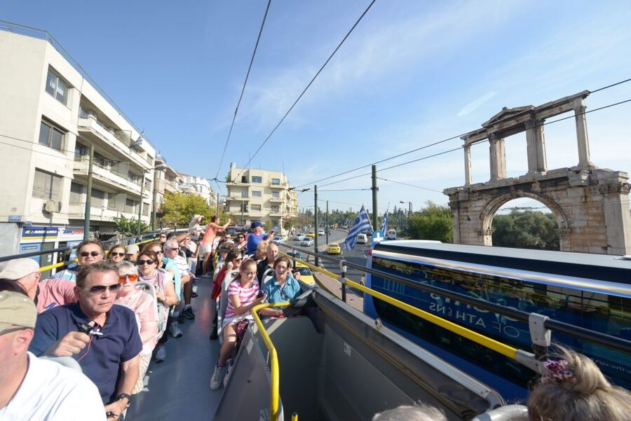 Athens, Piraeus, and Coastline: Blue Hop-On Hop-Off Bus - Starting at Piraeus cruise port