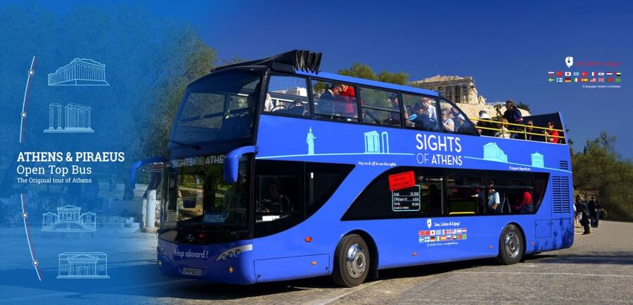 Athens, Piraeus, and Coastline: Blue Hop-On Hop-Off Bus - Is $14 good value for two days?