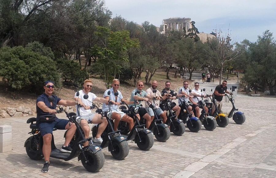 Athens: Premium Guided E-Scooter Tour in Acropolis Area - The guides make the difference