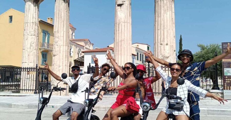 Athens: Premium Guided E-Scooter Tour in Acropolis Area - Why an e-scooter works so well around the Acropolis