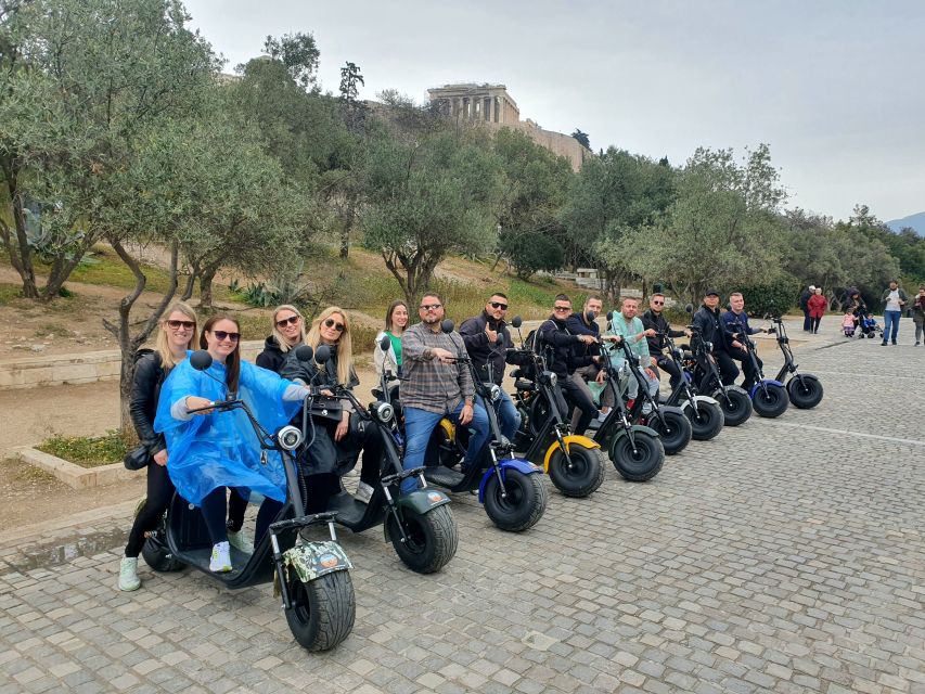 Athens: Premium Guided E-Scooter Tour in Acropolis Area - Hadrian’s Arch and the Temple of Olympian Zeus