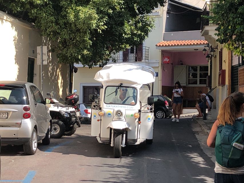 Athens: Private 3-Hour City Tour on Eco-Friendly Tuk Tuk - Mount Lycabettus and the city from above