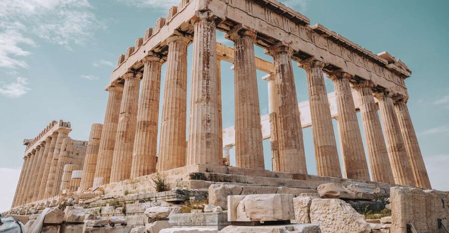 Athens: Private Acropolis & City Panoramic Tour on the road - Walking Up to the Acropolis and Parthenon