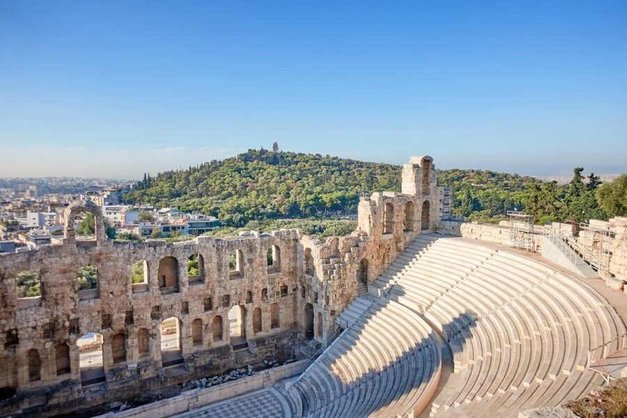 Athens: Private Guided Skip-the-Line Tour of the Acropolis - The Odeon of Herodes Atticus