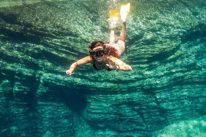 Athens Private Snorkeling and Swimming Cruise with pick up - Boarding a private RIB at Lagonissi