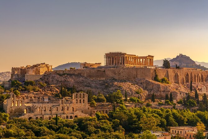 Athens Private Tour with Hotel or Port Pick up - Lycabettus offers the broad city view