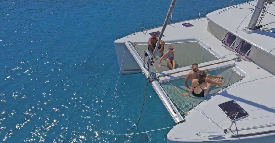 Athens: Riviera Catamaran Cruise with Meal and Drinks - Cruising the Athens Riviera by catamaran