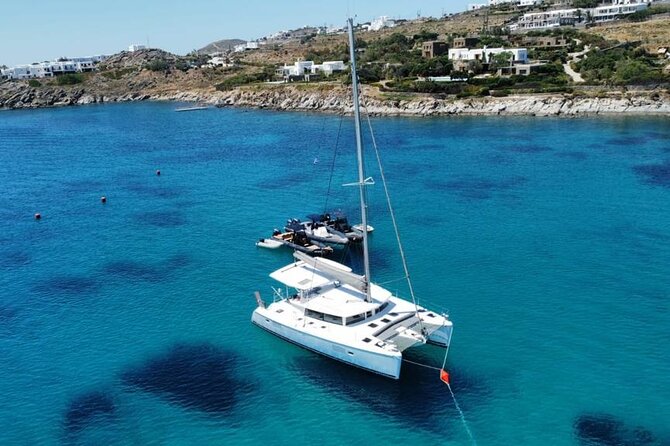 Athens Riviera Catamaran tour with fresh Meal Drinks and Swimming - Morning light or Athens sunset