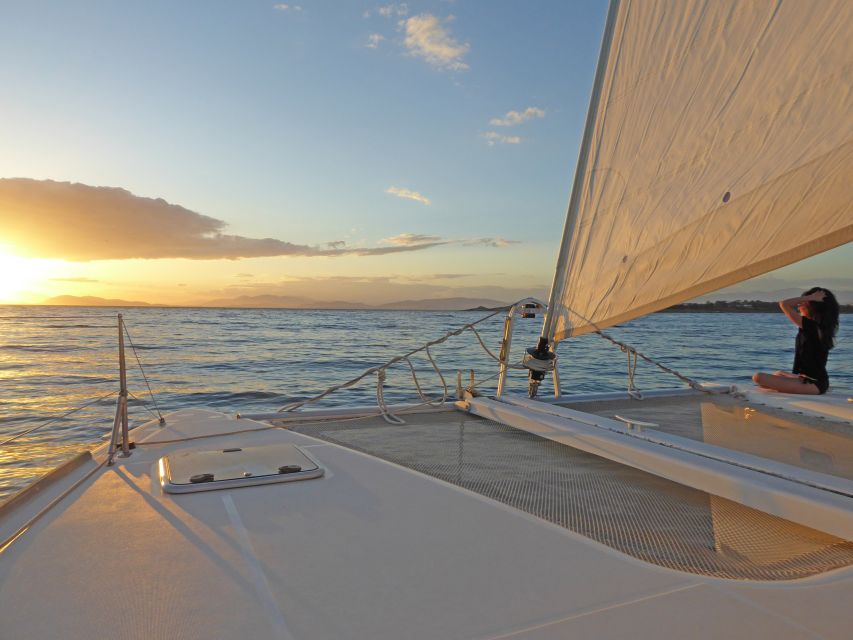 Athens Riviera: Half-Day Private Catamaran Cruise - From Athens streets to Alimos Marina
