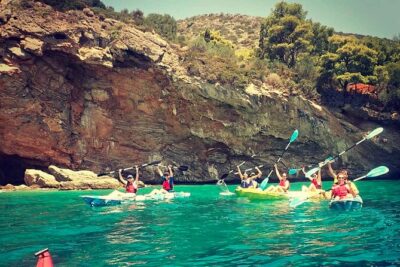 Athens Riviera: Sea Kayak and Snorkeling Adventure with Picnic