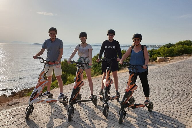 Athens Riviera Small Group Tour by TRIKKE - The coastal ride from Kavouri to Vouliagmeni
