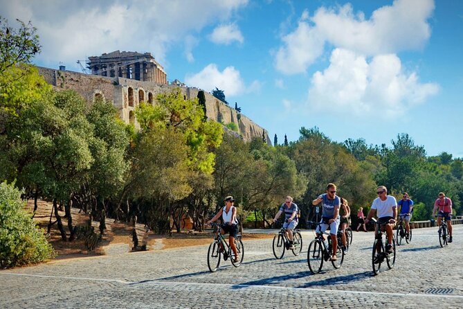 Athens Scenic Bike Tour with an Electric or a Regular Bike - The Cathedral and Plaka’s old streets
