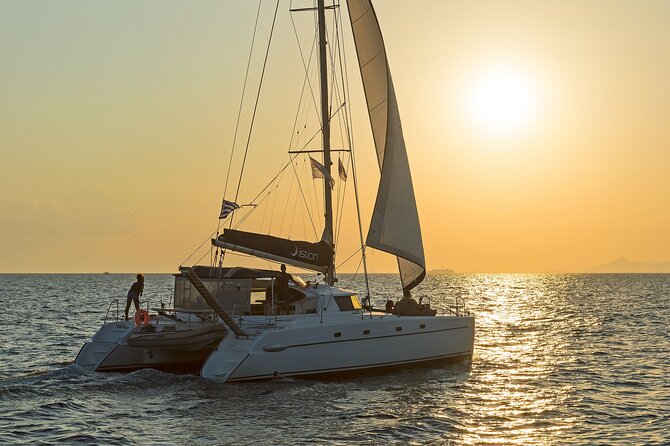 Athens Semi Private Sunset Catamaran Cruise with meal & drinks - The crew and the feel of the boat