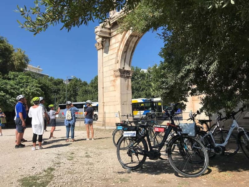 Athens: Small-Group E-Bike Tour of Historic Highlights - Hadrian’s Library and the Roman Forum