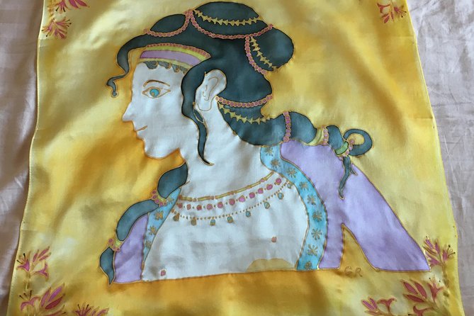 Athens: Small Group Silk Scarf Art Workshop with Greek Themes - Who gets the best value from the $86.42 price?