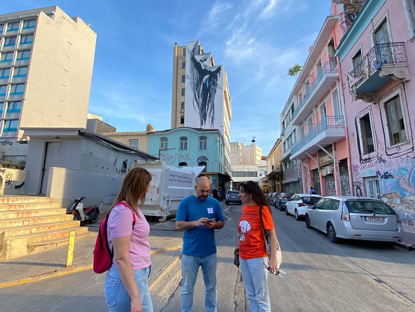 Athens: Street Art Treasure Hunt with Food Stop - Starting at Monastiraki and entering Psyri
