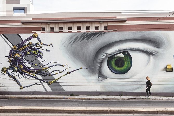 Athens Street Art Walk - Starting at Ermou 134 and finding your group