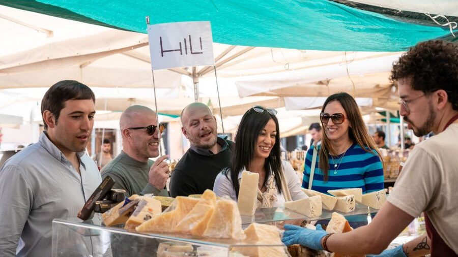 Athens: Street Food Tour Market & City Centre - Parliament and Ermou Street add a city view