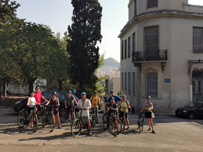 Athens: Sunset Bike Tour - Philopappou Hill and the wide view of Athens