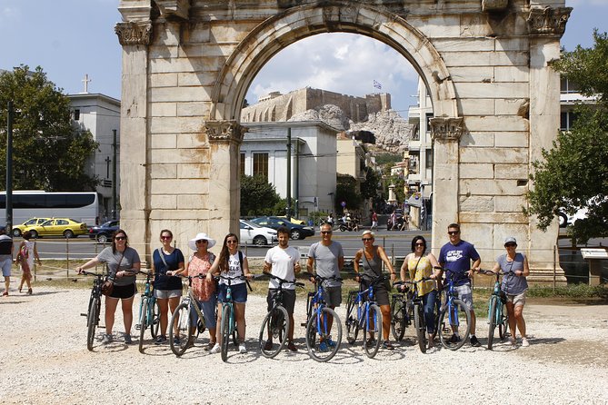 Athens Sunset Electric Bike Tour - Adrianou Street and the best Acropolis photo angle