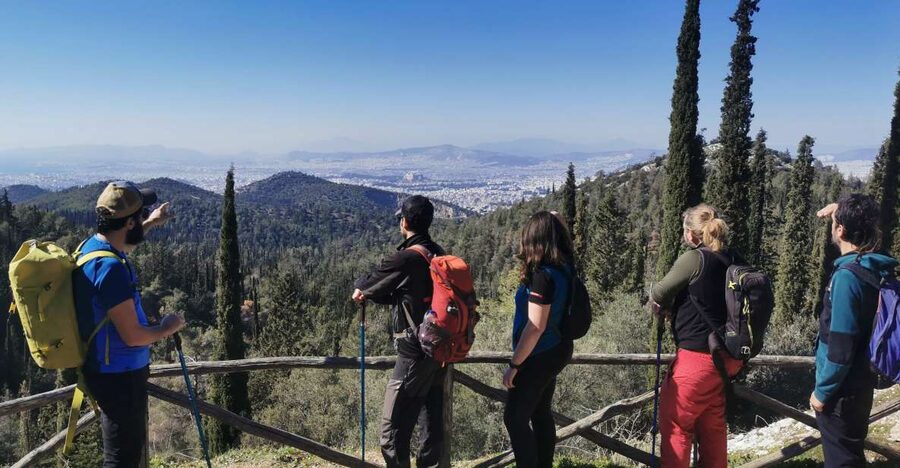 Athens Sunset Hike - Pine Forest Paths and a Cooler Evening