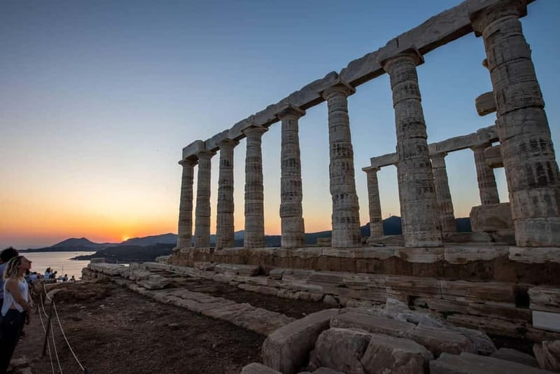 Athens: Sunset Tour to Cape Sounion & the Temple of Poseidon - Where to watch the sunset