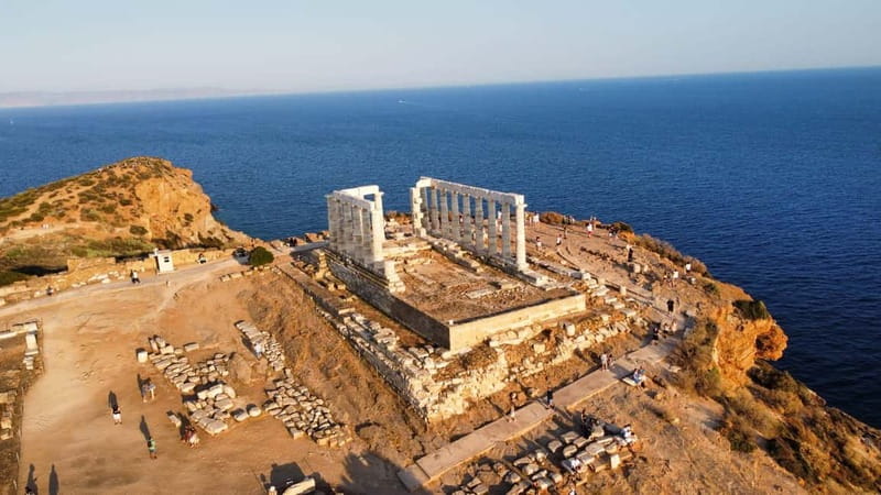 Athens: Temple of Poseidon & Cape Sounion Early Noon Tour - A possible summer beach stop