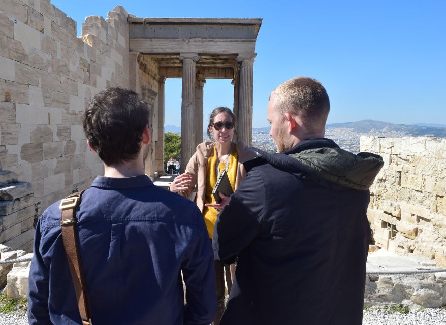 Athens: The Acropolis and Acropolis Museum Tour in German - Crossing the Propylaea into the Acropolis
