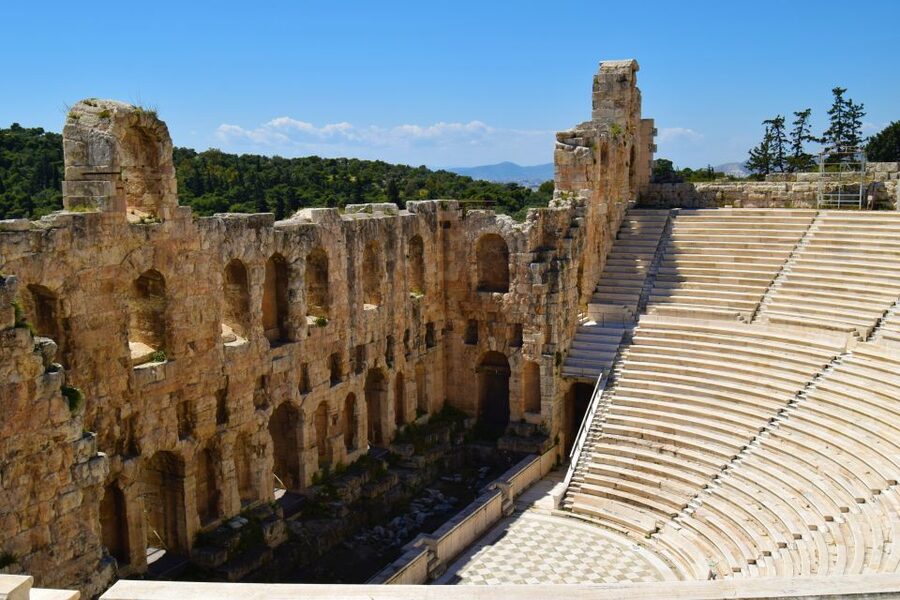 Athens: The Acropolis Guided Walking Tour in German - Starting at the birthplace of Greek theater